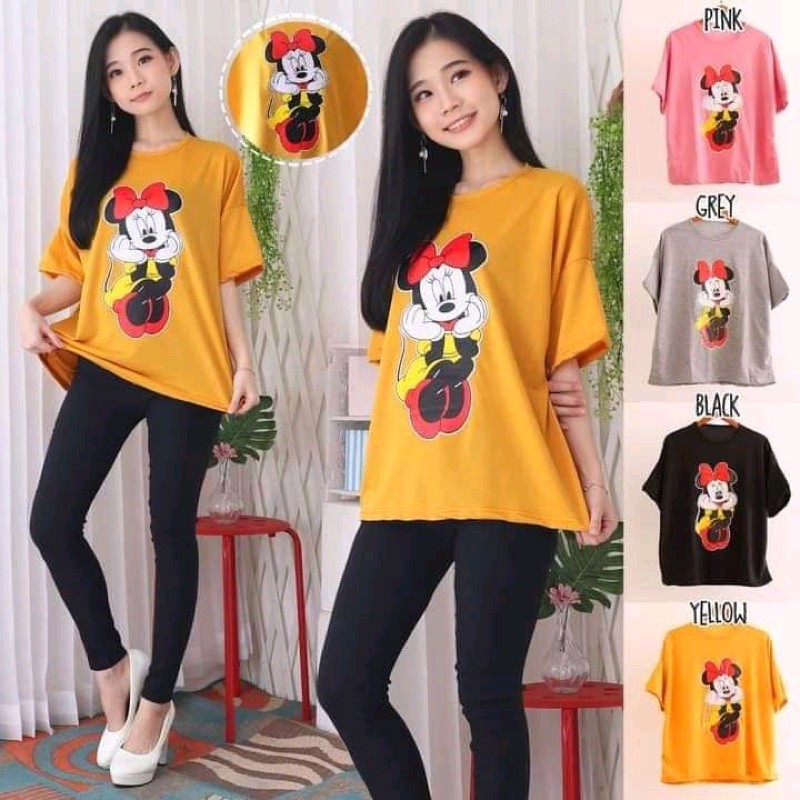 sales!!TUMBLR MINNIE TEE | KAOS ATASAN WANITA MINNIE