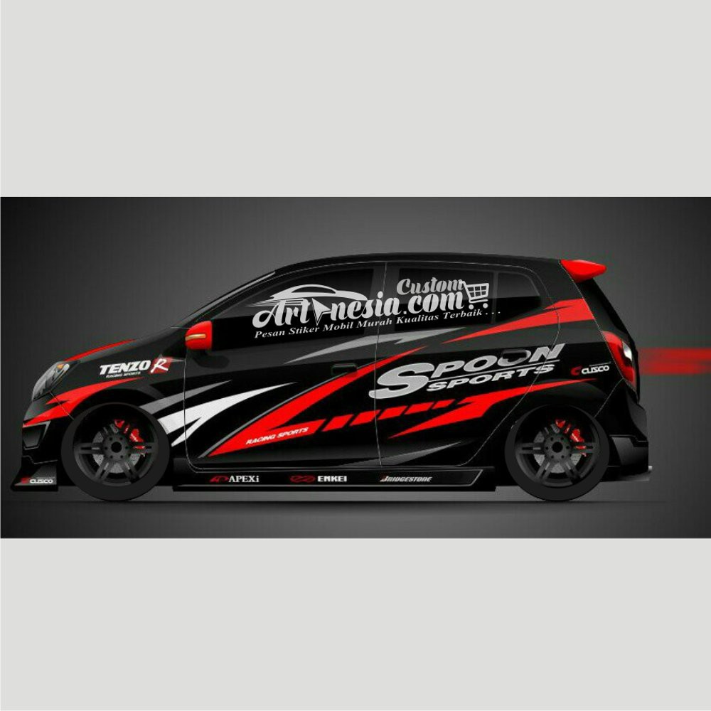 Jual Stiker Mobil Agya Ayla Hitam New TERLARIS Indonesia Shopee Indonesia