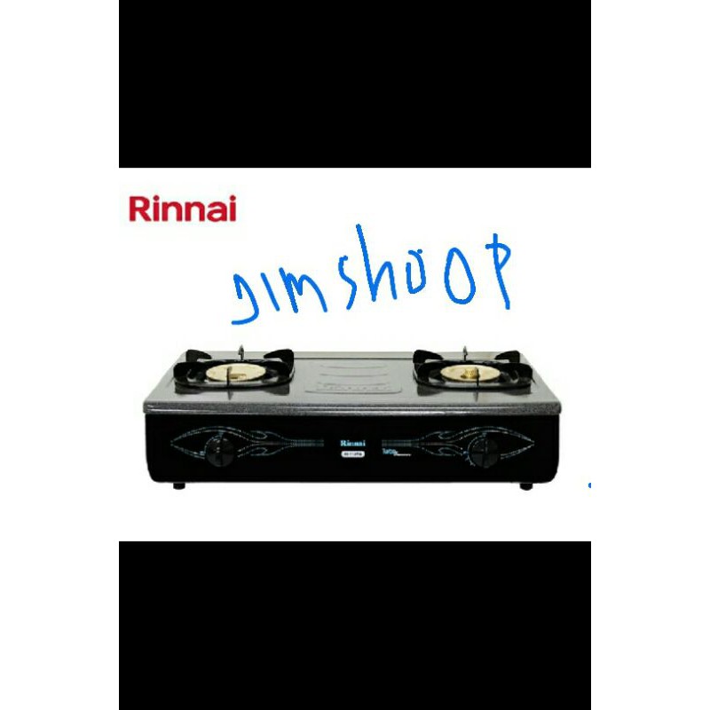 kompor gas 2 tungku rinnai RI-712TG / RINNAI RI-712TG 2 Tungku Kompor Gas / kompor gas rinai