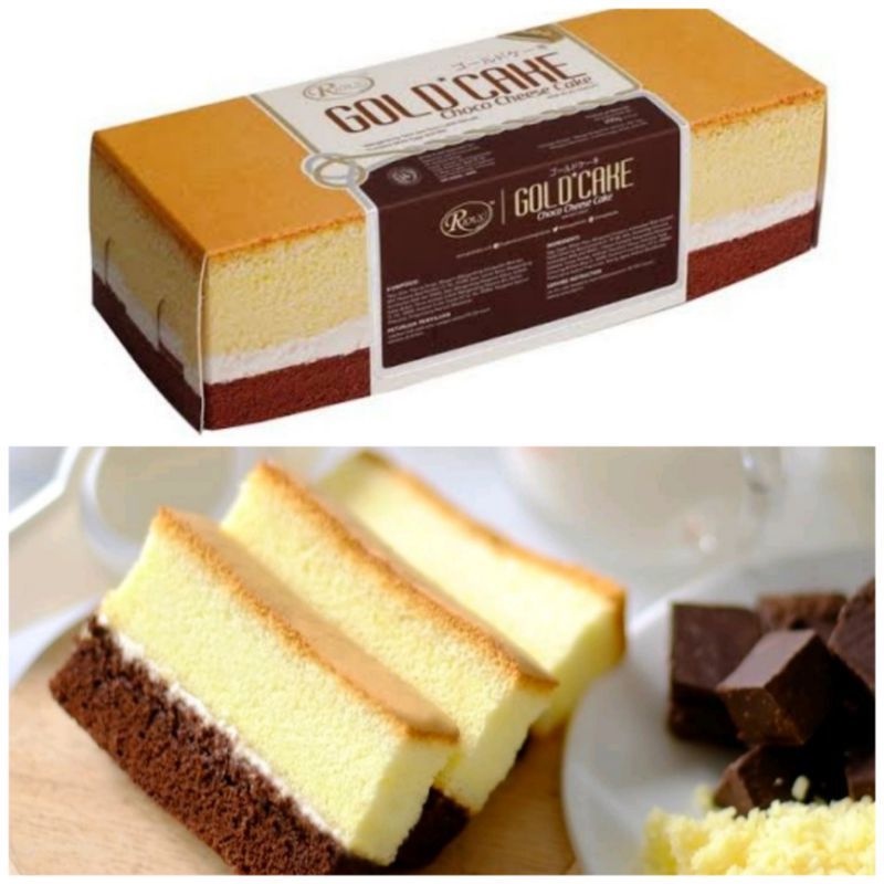 

BERNARDI RIOUS GOLD CAKE Choco Cheese Japanese Cake 200gr