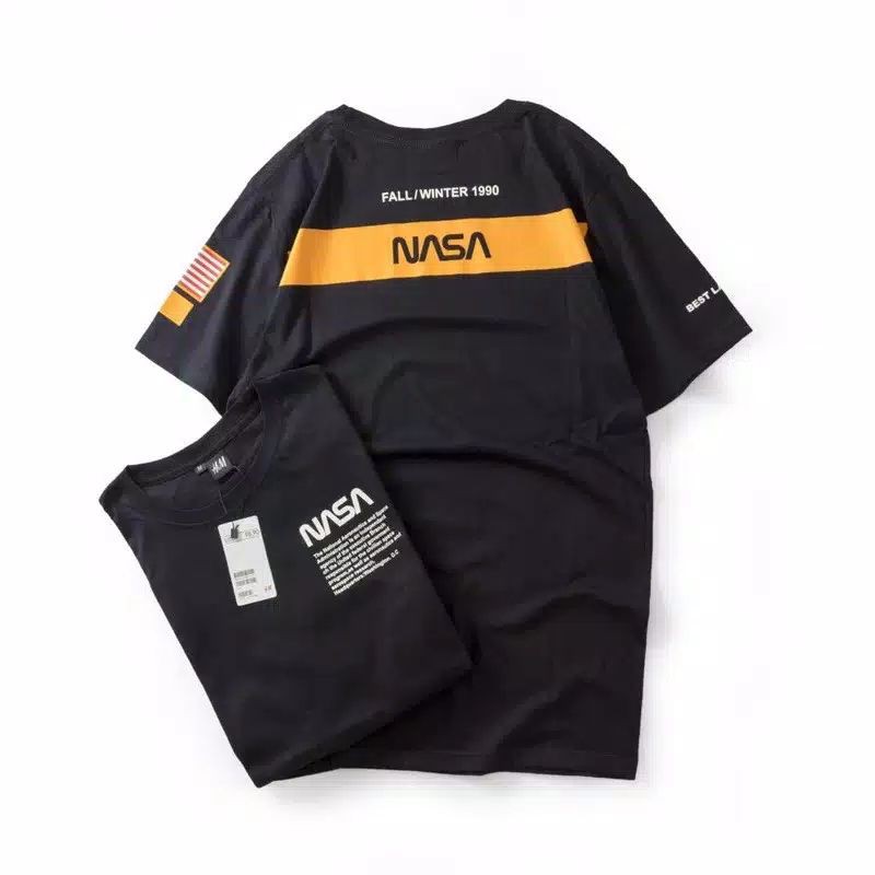 KAOS NASA HERON PRESTON H&amp;M MIRROR ORIGINAL | KAOS DISTRO | KAOS PRIA | KAOS COWOK | KAOS JEPANG