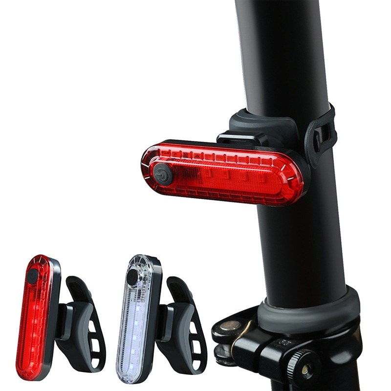 4 Modes USB Rechargeable Cycling Warning Tail Light