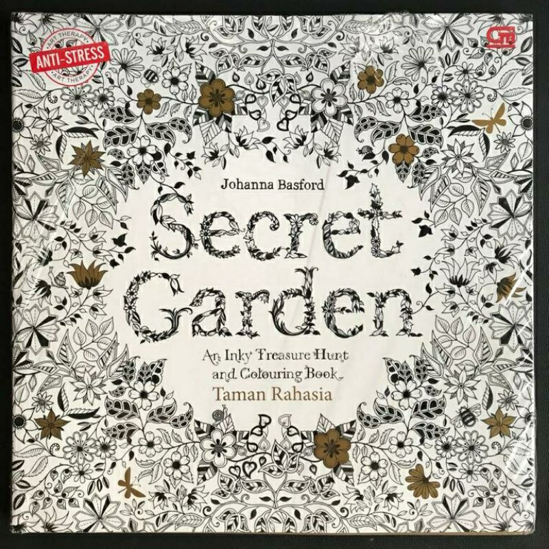 

Buku Original Gramedia,Secret Garden Colouring