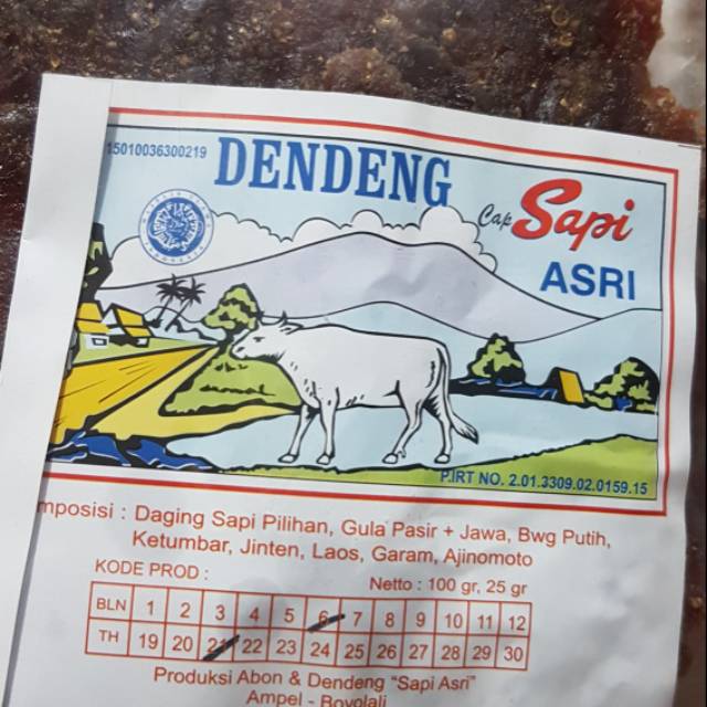 

Dendeng Cap Sapi Asri - 100gr