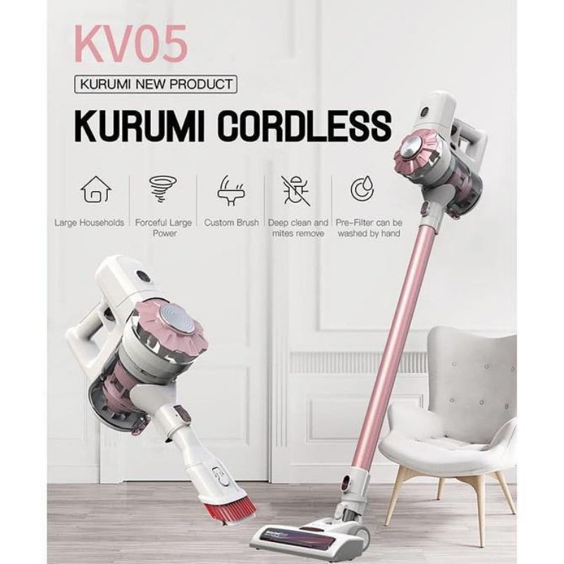 Banting Harga Kurumi Cordless Vacum Stick Kv05 rkXlKJIQonOlgO