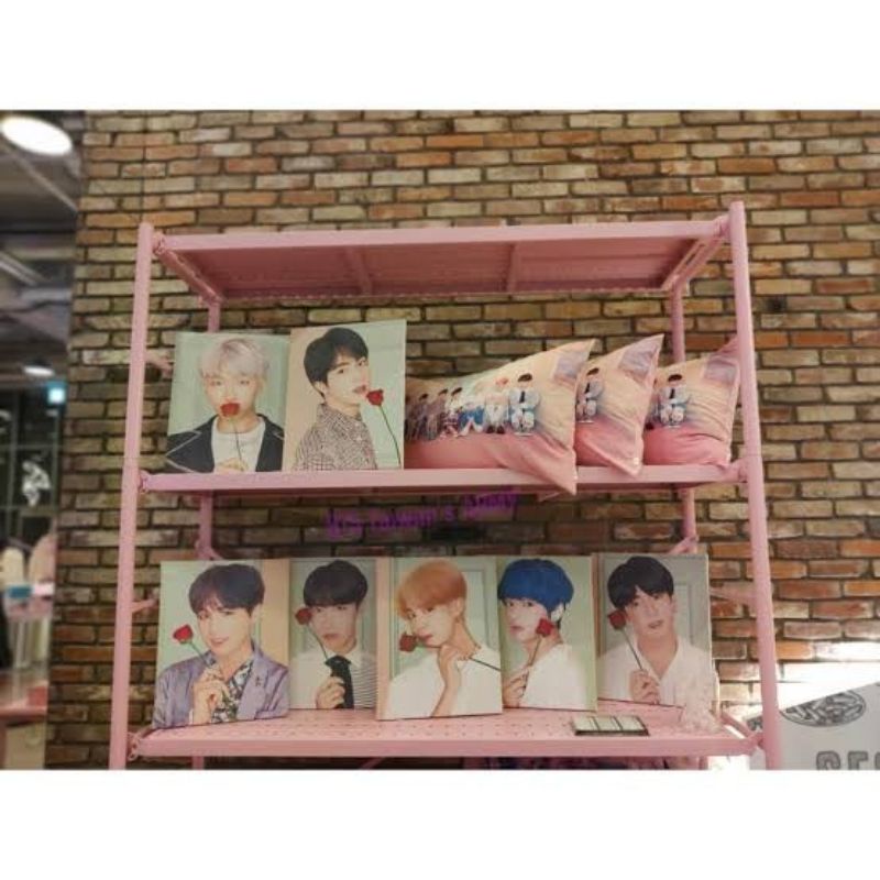 BTS POP UP STORE CUSHION OFFICIAL BOY WITH LUV