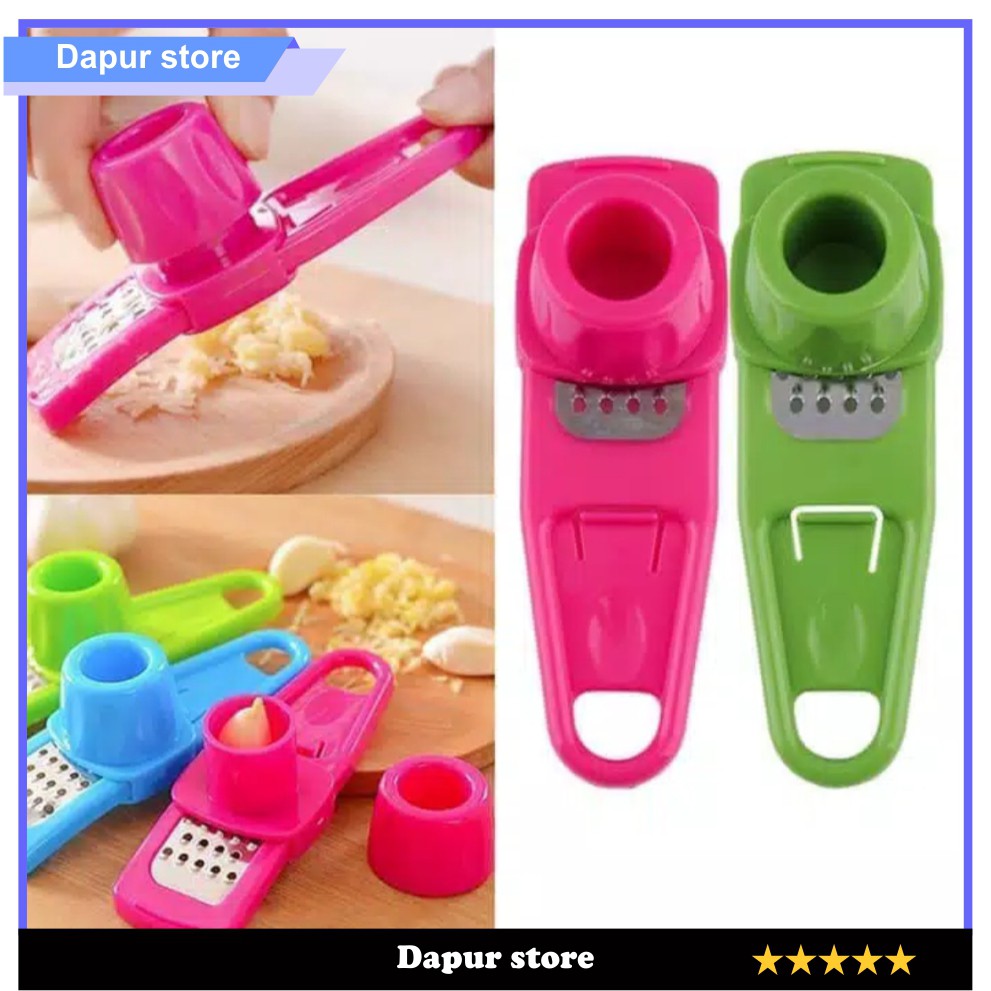 Parutan Keju Mini Pemotong Penghalus Bawang Putih Merah Garlic Press Chopper