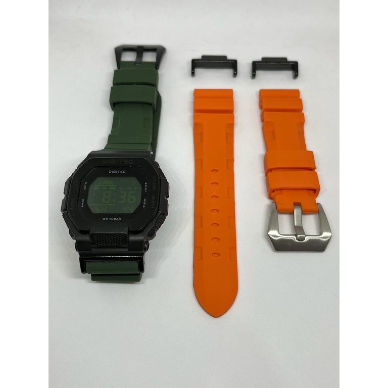 Strap silikon PN universal G-SHOCK Casio Nilon Kanvas Strap GD110/110/120 GA110/100 DW5600 DW6900 GA400 dengan Konektor Adaptor stainless