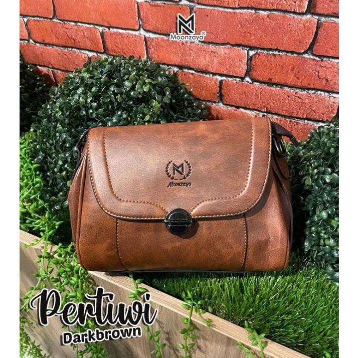 TAS SLEMPANG BAHU PERTIWI ORIGINAL BY MOONZAYA TAS SLEMPANG WANITA
