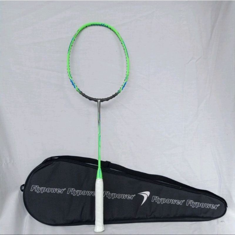 RAKET BADMINTON FLYPOWER KOMODO bonus senar+di senar mesin digital