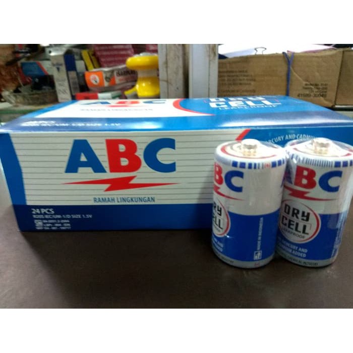 Baterai ABC Besar ABC tipe D - 2 pc