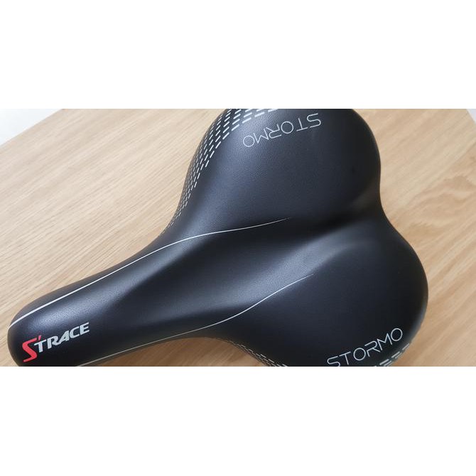 SADEL / JOK SEPEDA MTB / FIXIE / BMX GEL LEBAR STRACE STORM TYPE A