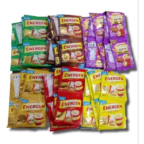 

sereal ENERGEN renceng isi 10sachet