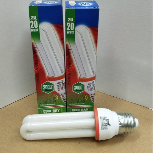 Lampu murah omi 20watt 2u