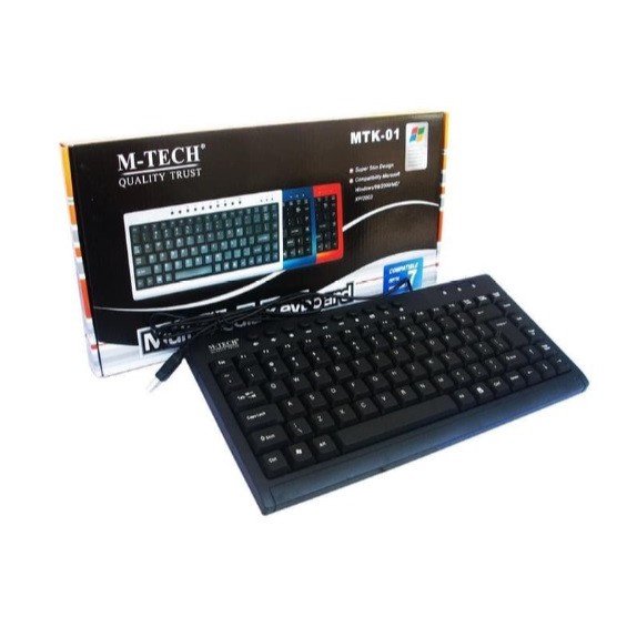 Keyboard Mini Multimedia M-TECH MTK-01 USB