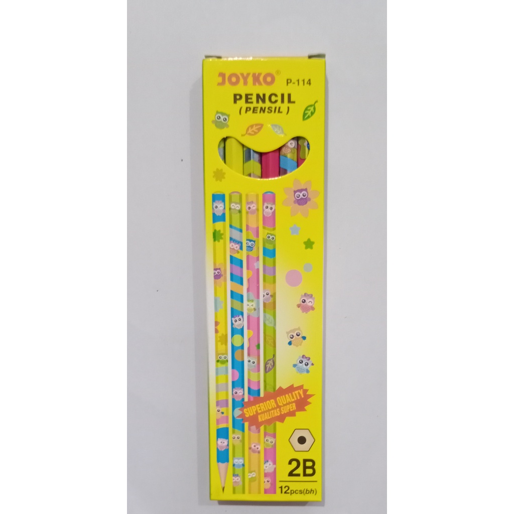 

(Per Kotak) Pensil Joyko 2B P-114