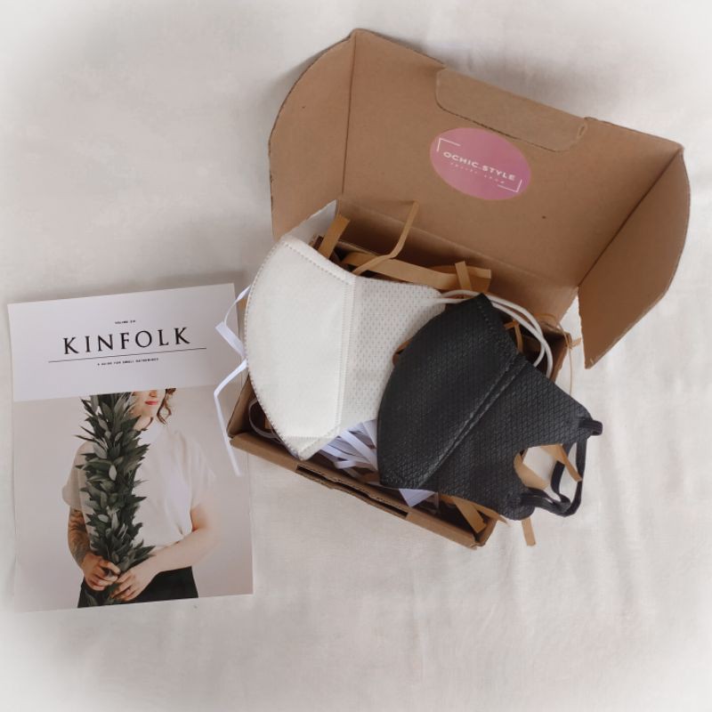 [Termurah grosir] masker kain duckbill 3ply bisa dicuci