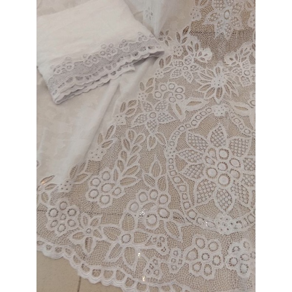 Mukena kerancang original katun rubia