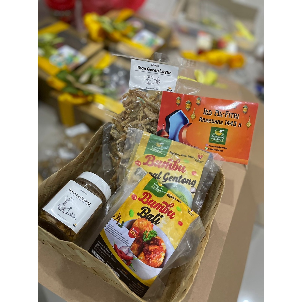 

PAKET B HAMPERS BUMBU (TANPA IKAN GEREH)