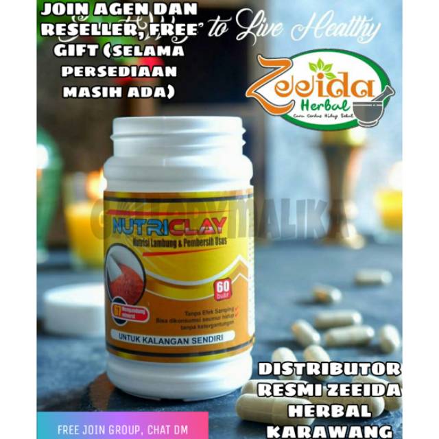 NUTRICLAY ZEEIDA HERBAL || NUTRISI LAMBUNG || PEMBERSIH USUS || OBAT ASAM LAMBUNG