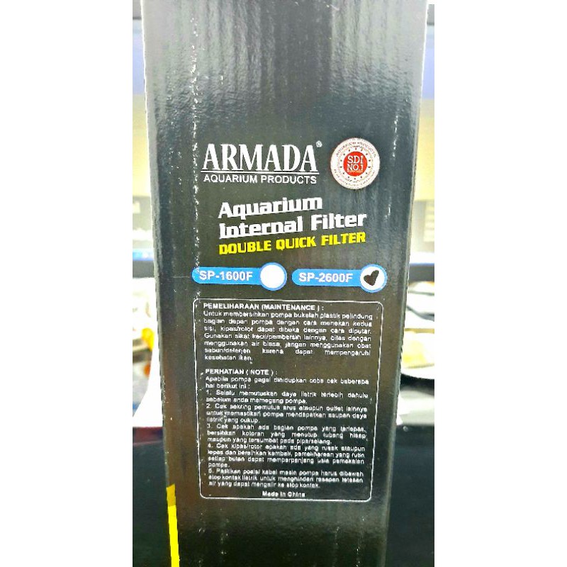 Pompa aquarium internal filter ARMADA SP 2600F