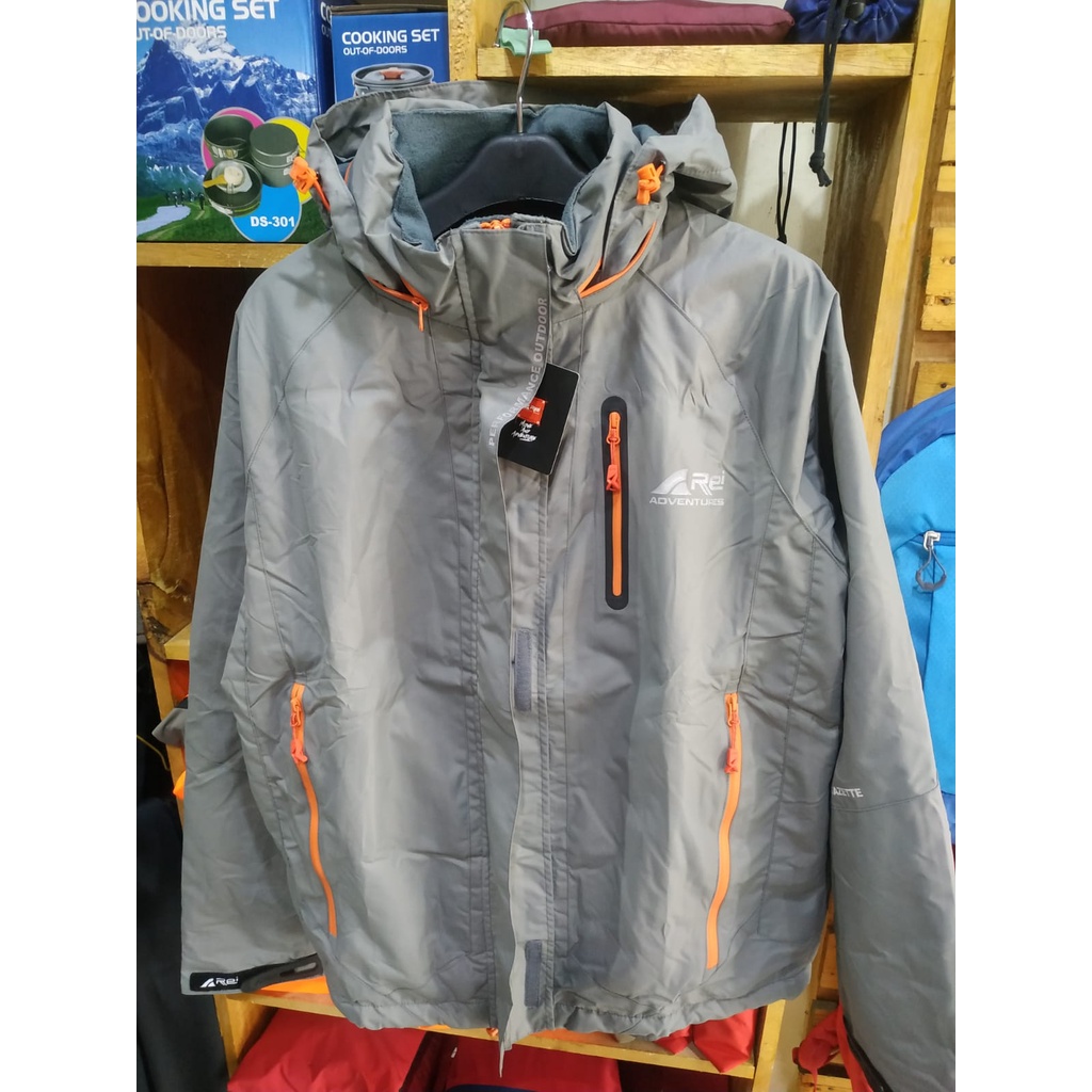 JAKET GUNUNG AREI REI GAZETTE V2 INNER POLAR WATER REPELLENT - 100% ORIGINAL