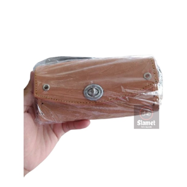 Tas Sadel Sepeda Ontel Dompet Box Sepeda Onthel Kulit