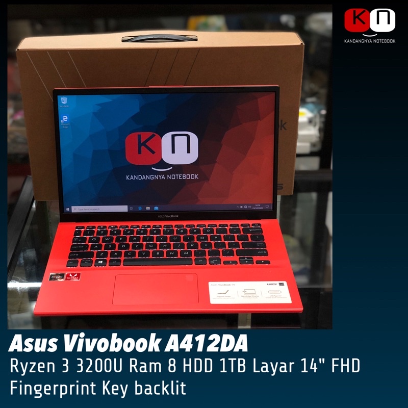 Asus Vivobook A412DA Ryzen 3 3200U 14" FHD a412fa a412fl