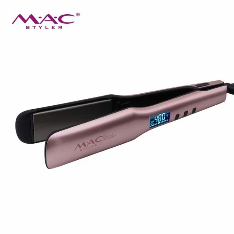 Catok Salon Bagus Catokan Rambut Mac plat Titanium. Pro For Smooth and straight  Styling 480'F