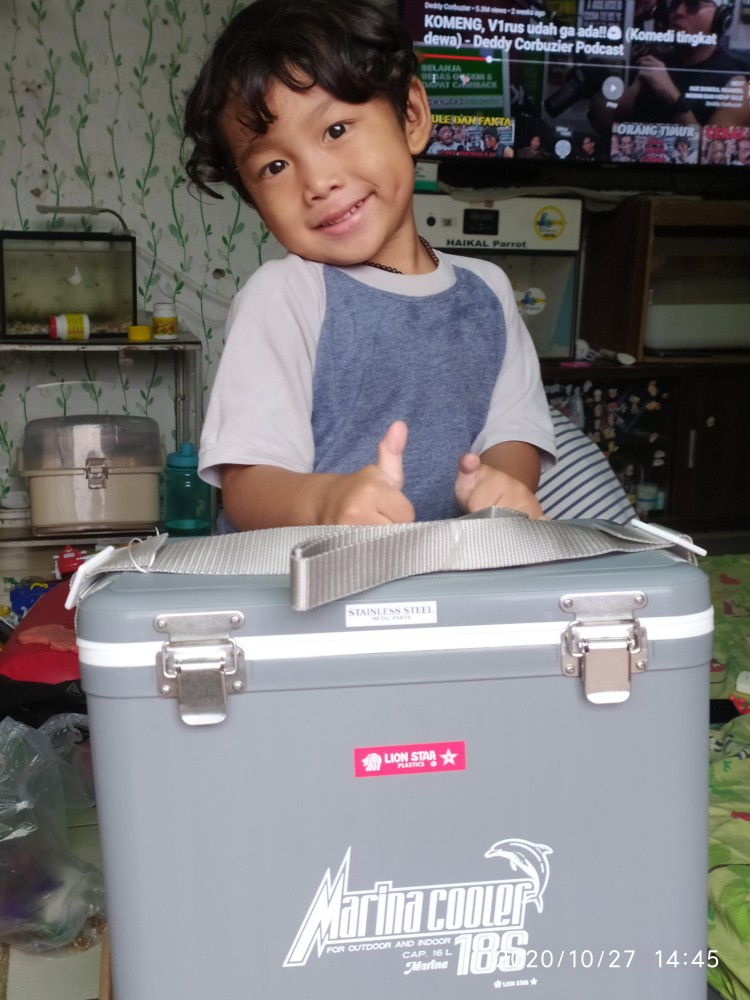 Marina 18s Lion Star (16 Liter) Cool Box / Ice Cooler Box / Kotak Es Tahan Dingin / Pendingin