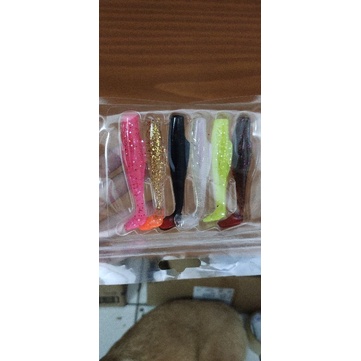 Softlure Lazarus 8cm (Mix Colourful) Paddle Tail