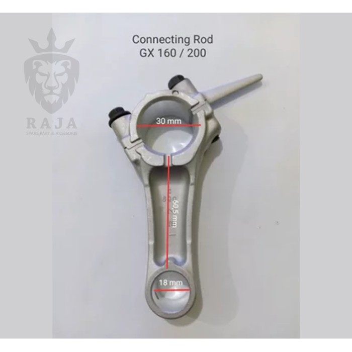 Conrod gx 160 & gx 160 mesin gasoline engine