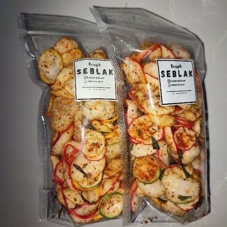 

KERUPUK SEBLAK 100GRAM PEDAS MANTUL BELI 10 FREE 1 BUNGKUS