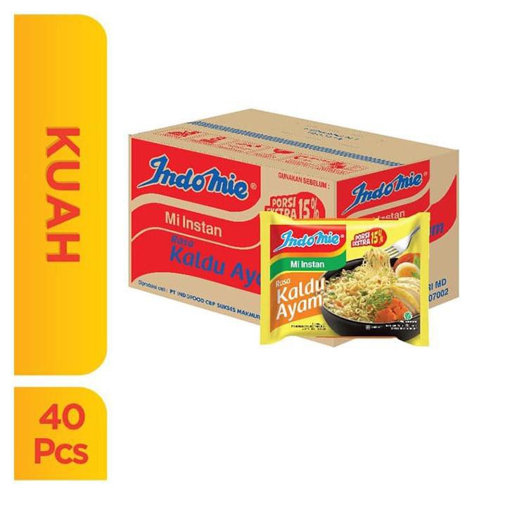 

Indomie Kaldu Ayam 75 gr 40 pcs