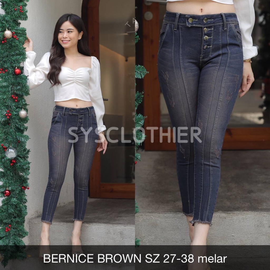 CELANA JEANS WANITA BERNICE SERIES JEANS