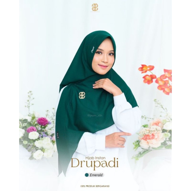 Hijab Drupadi Instan by Puan