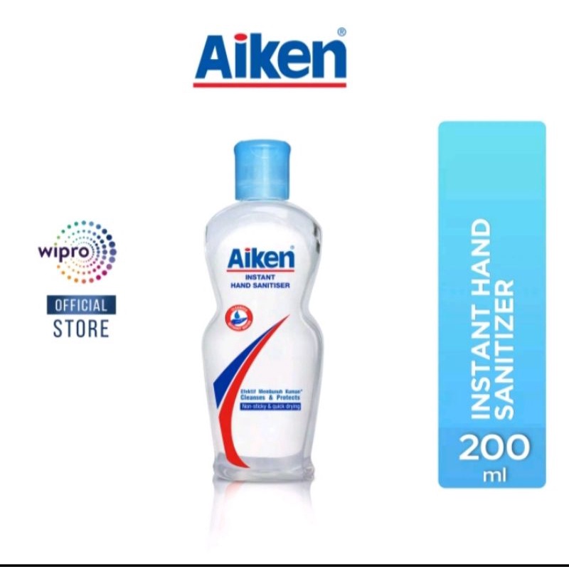 Hand Sanitizer Aiken Instan 200 Ml Twinpack