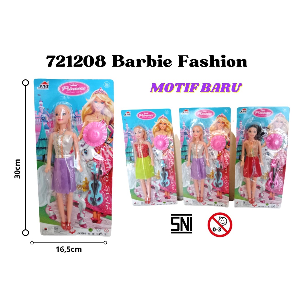 MAINAN BONEKA BARBIE GIRL FASHION MODEL 721208