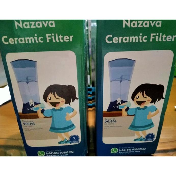 Saringan Air Minum Keramik Nazava Tulip Filter