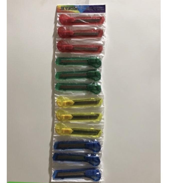 

「Mega Sale」 12 psc pisau cutter harga pedagang