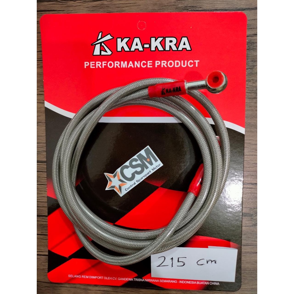 Kabel Selang Rem Belakang Karbon isi Serat 215cm 215 cm Disc Aerox Lexi PCX Xmax Nmax ADV Old New Moscow DLL ANTI BOCOR ANTI PANAS