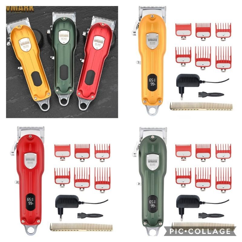 WMARK NG-2025B Alat Cukur Rambut Cordless Hair Clipper