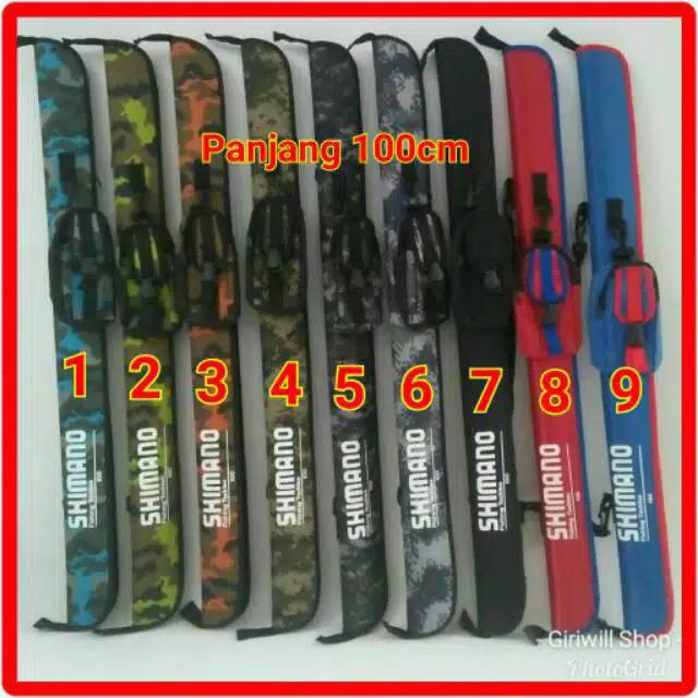 Tas joran pancing single hard case fiber