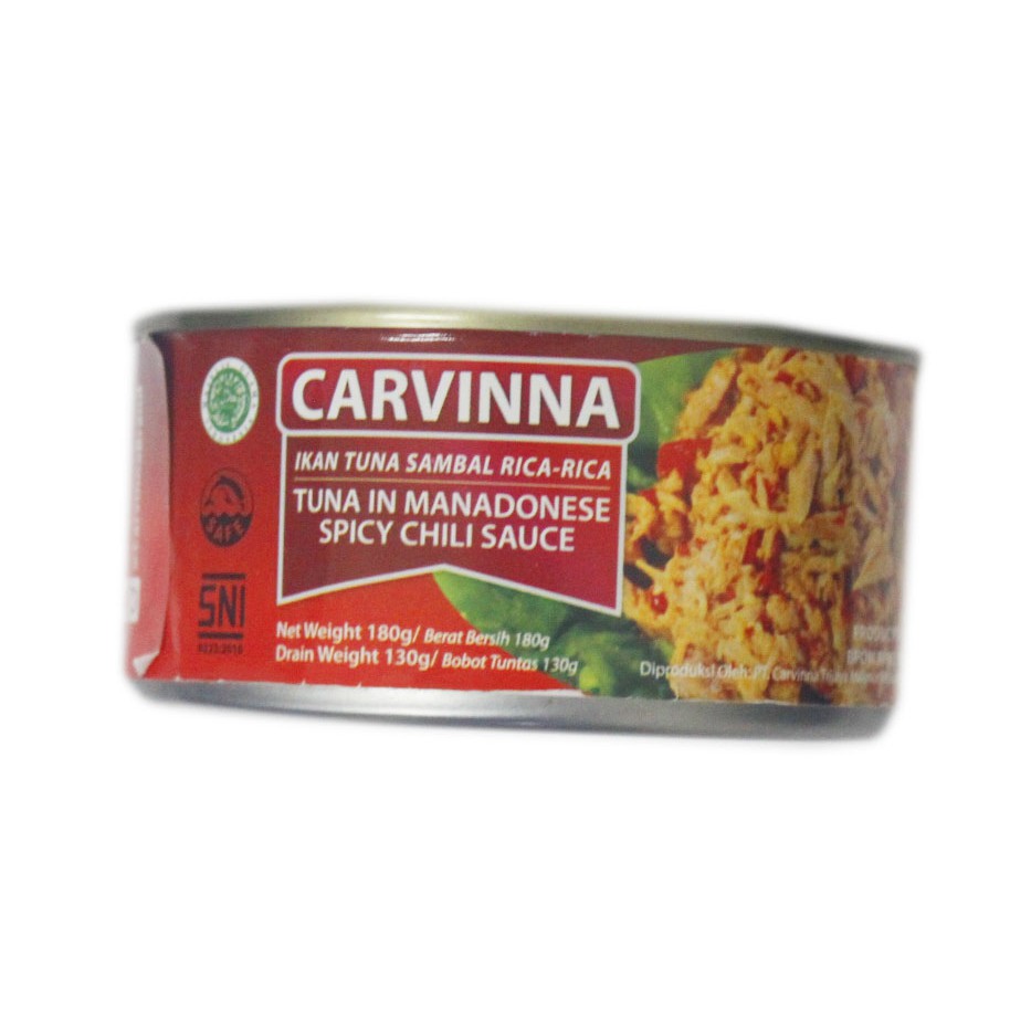 

CARVINNA IKAN TUNA SAMBAL RICA-RICA 180G