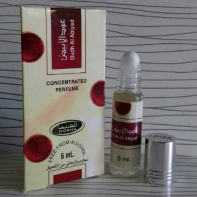 Parfum DOBHA roll on 6ml aroma Oudh Al Abiyad