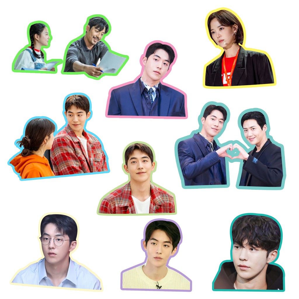 Stiker Start Up Bae Suzy Nam Joo Hyuk Kim Seon Ho Kang Han Na Sticker Pack Polaroid