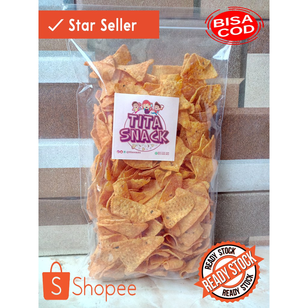 

Keripik Tortilla Balado | Snack Murah | Cemilan | Jajanan | Makanan Ringan | Star Seller