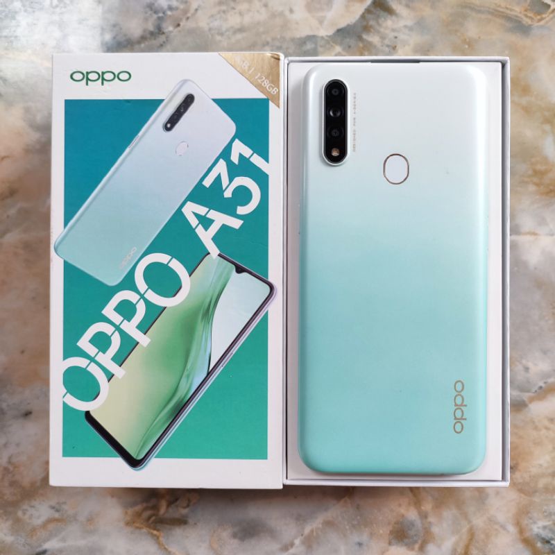 Oppo A31 4/128 ram 4 internal 128 Gb seken mulus