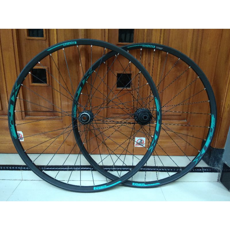 WHEEL SET WHEELSET ENTITY XL2 27.5 INCH COPOTAN POLYGON XTRADA 7 2021 LEBAR 3.5 CM