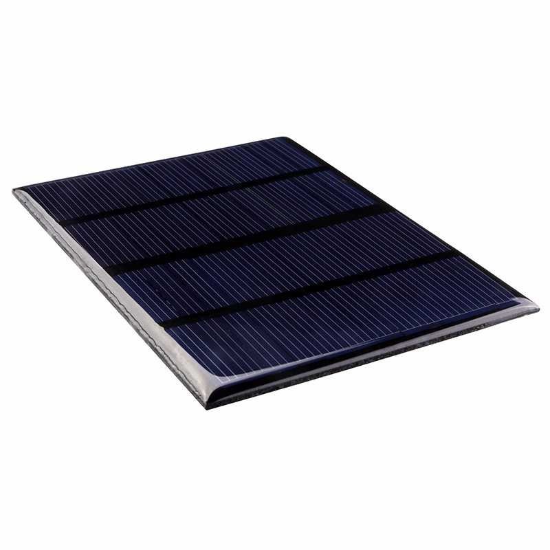 Jual DIY Mini Star Solar Panel 12V 1.5W - CNC85X115-18 - Hitam